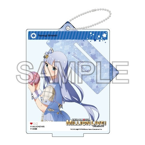 (Goods - Stand Pop) THE IDOLM@STER MILLION LIVE! Selfie Style Acrylic Stand - Future Signature Tsumugi Shiraishi Ver.