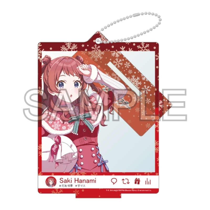 (Goods - Acrylic Stand) Gakuen iDOLM@STER Selfie Style Acrylic Stand - Fighting My Way '24 Christmas Saki Hanami Ver.