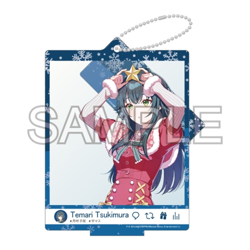 (Goods - Acrylic Stand) Gakuen iDOLM@STER Selfie Style Acrylic Stand - Luna say maybe '24 Christmas Temari Tsukimura Ver.