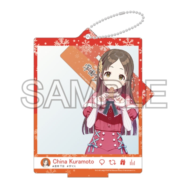 (Goods - Acrylic Stand) Gakuen iDOLM@STER Selfie Style Acrylic Stand - Wonder Scale '24 Christmas China Kuramoto Ver.