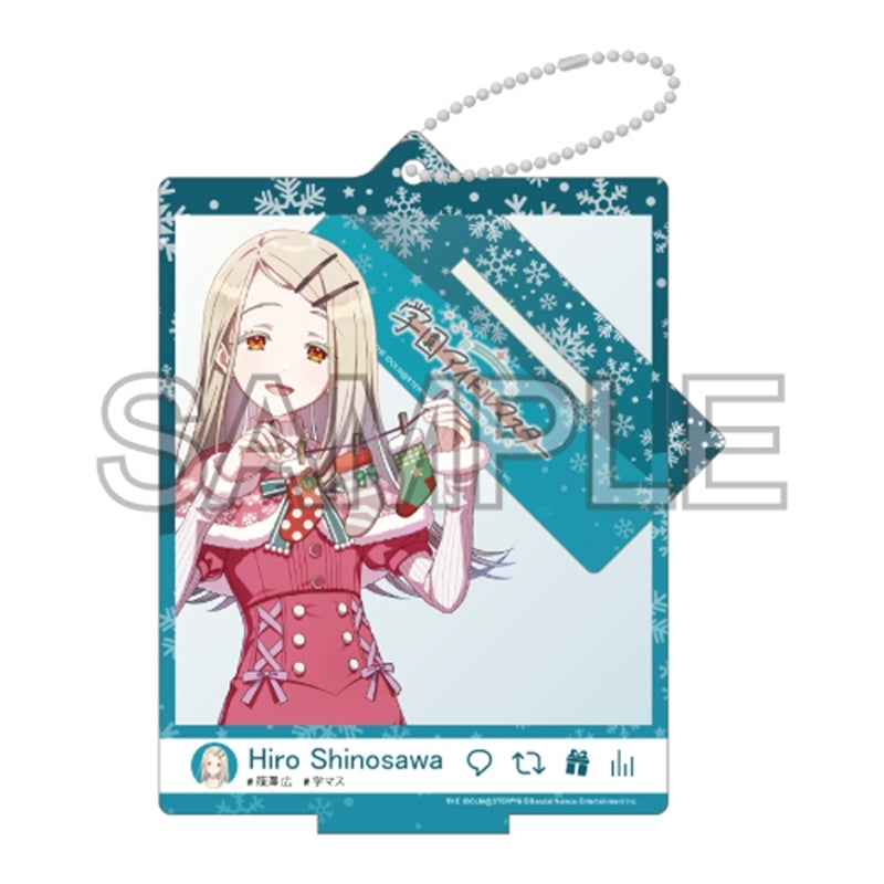 (Goods - Acrylic Stand) Gakuen iDOLM@STER Selfie Style Acrylic Stand - Koukei '24 Christmas Hiro Shinosawa Ver.