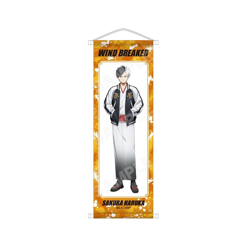 (Goods - Tapestry) WIND BREAKER Japanese Style x Souvenir Jacket ver. Half-B2 Tapestry/01 Haruka Sakura