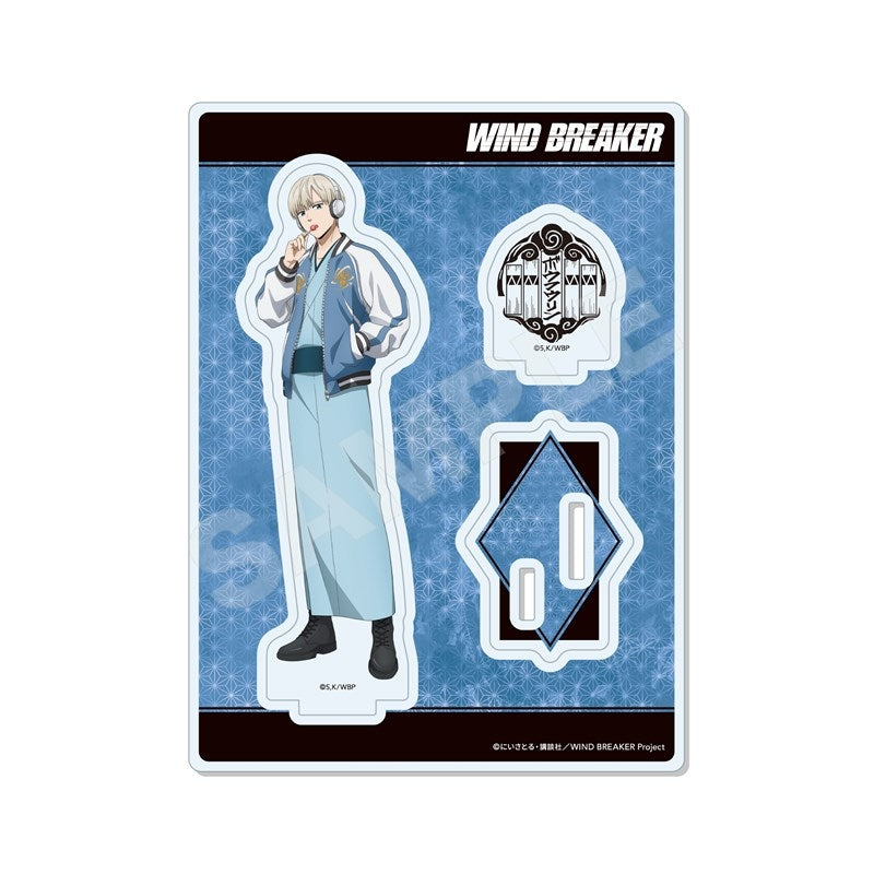 (Goods - Acrylic Stand) WIND BREAKER Japanese Style x Souvenir Jacket ver. Acrylic Stand/03 Ren Kaji