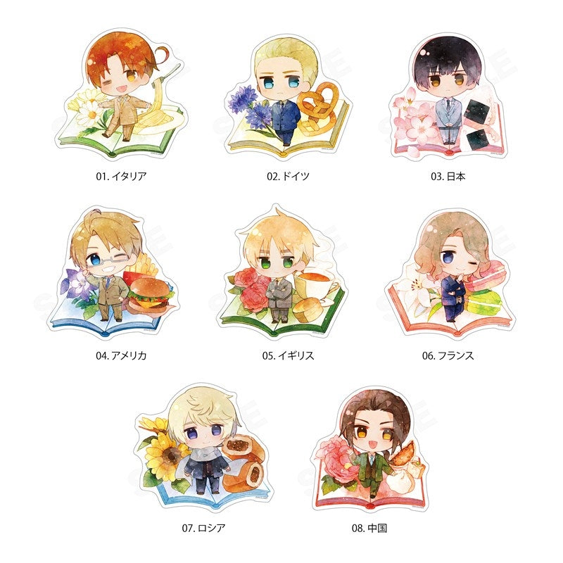 (Goods - Sticker) Hetalia World★Stars Chara Art Sticker /01 Italy