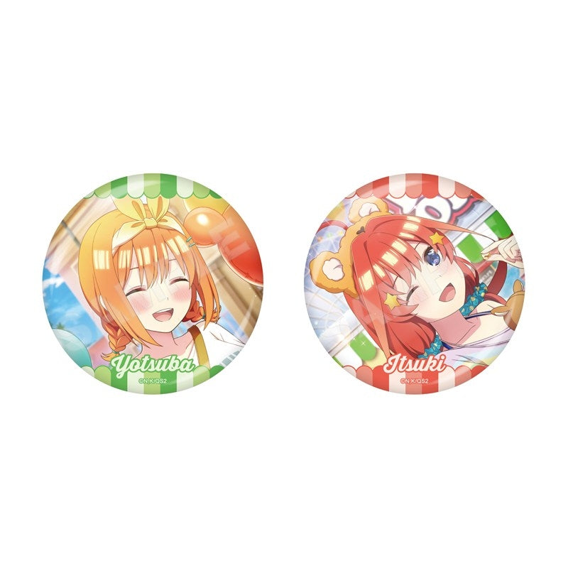 (1BOX=5)(Goods - Badge) The Quintessential Quintuplets The Quintuplets Can't Divide the Puzzle Into Five Equal Parts Button Badge /01 5 Types Total
