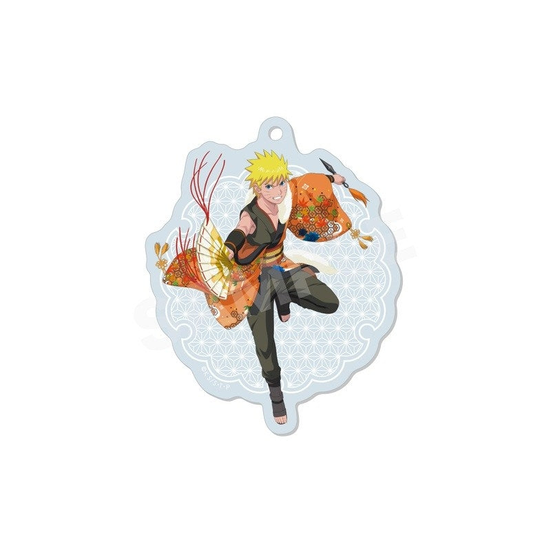(Goods - Key Chain) NARUTO Shippuden Traditional Dance ver. Acrylic Key Chain - 01 Naruto Uzumaki