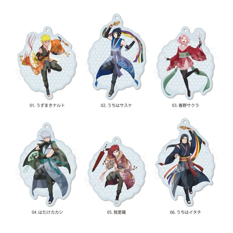 (Goods - Key Chain) NARUTO Shippuden Traditional Dance ver. Acrylic Key Chain - 01 Naruto Uzumaki
