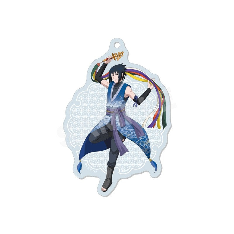 (Goods - Key Chain) NARUTO Shippuden Traditional Dance ver. Acrylic Key Chain - 02 Sasuke Uchiha