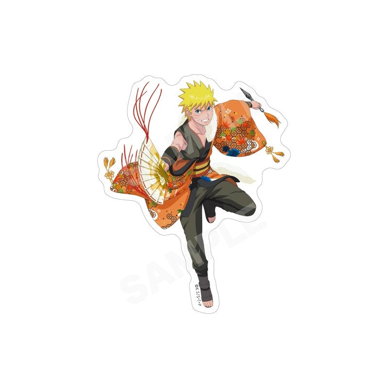(Goods - Sticker) NARUTO Shippuden Traditional Dance ver. Sticker - 01 Naruto Uzumaki