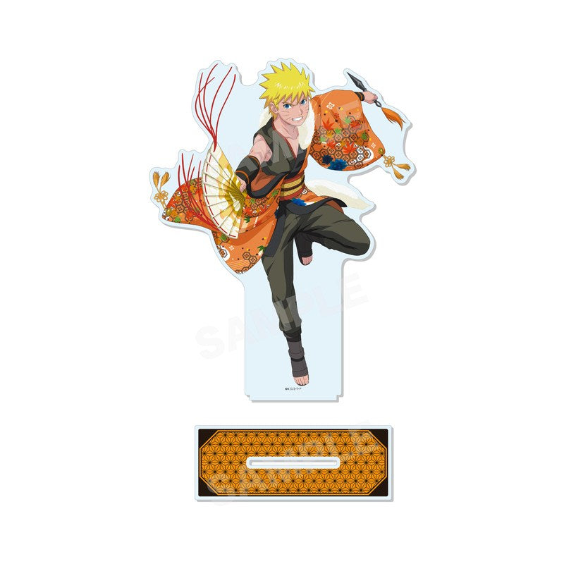 (Goods - Stand Pop) NARUTO Shippuden Traditional Dance ver. BIG Acrylic Stand - 01 Naruto Uzumaki