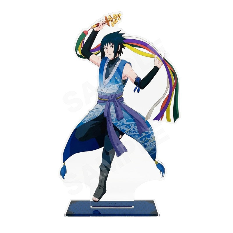 (Goods - Stand Pop) NARUTO Shippuden Traditional Dance ver. BIG Acrylic Stand - 02 Sasuke Uchiha