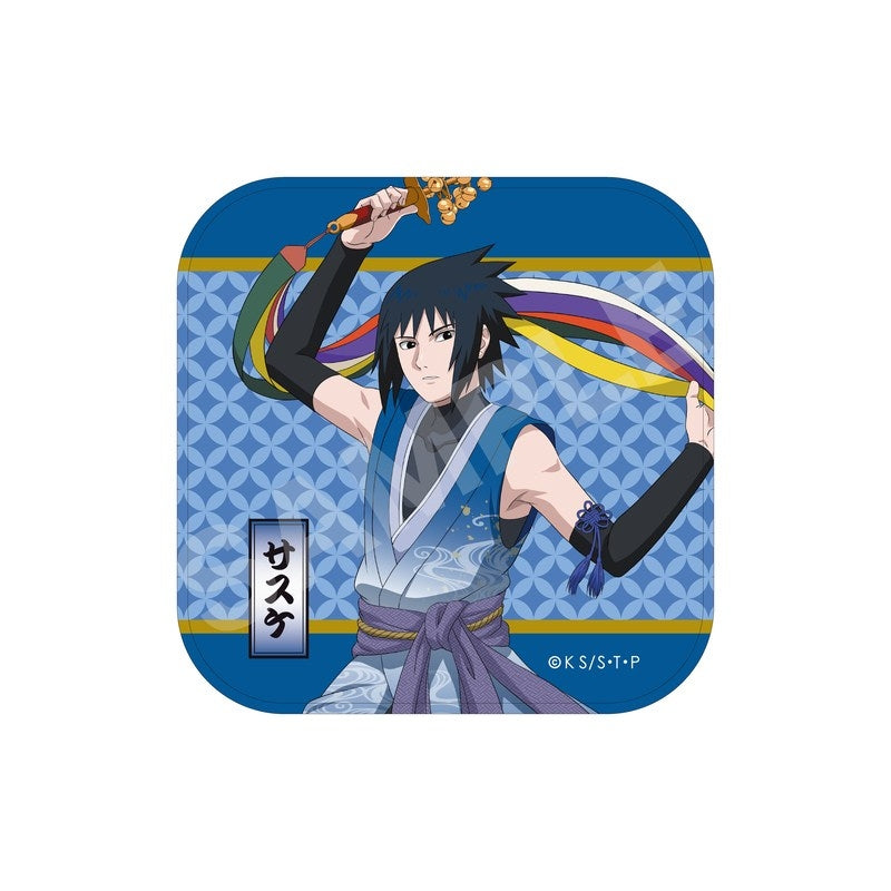 (Goods - Towel) NARUTO Shippuden Traditional Dance ver. Mini Towel - 02 Sasuke Uchiha