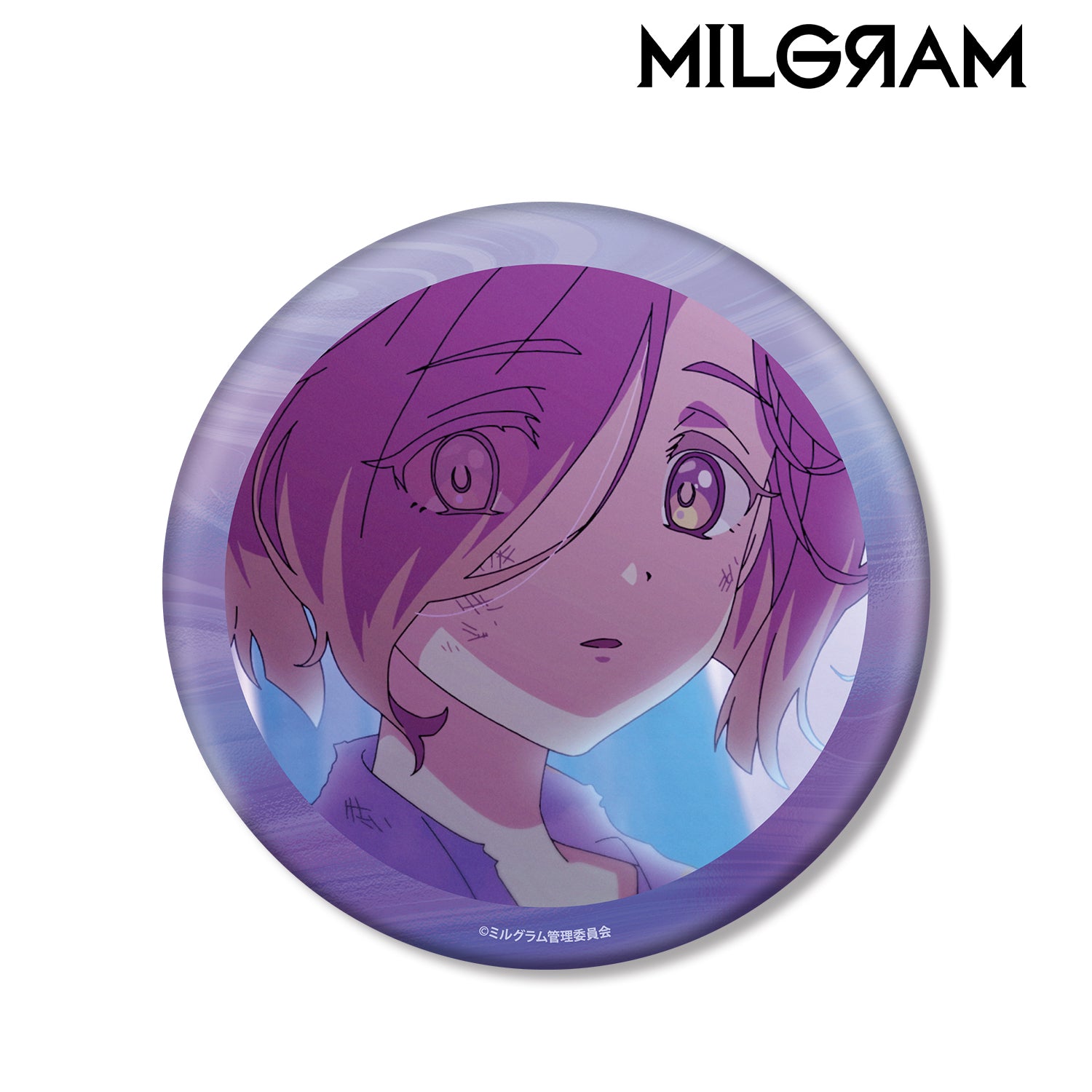 (Goods - Badge) MILGRAM MV BIG Button Badge Mahiru (Daisuki)