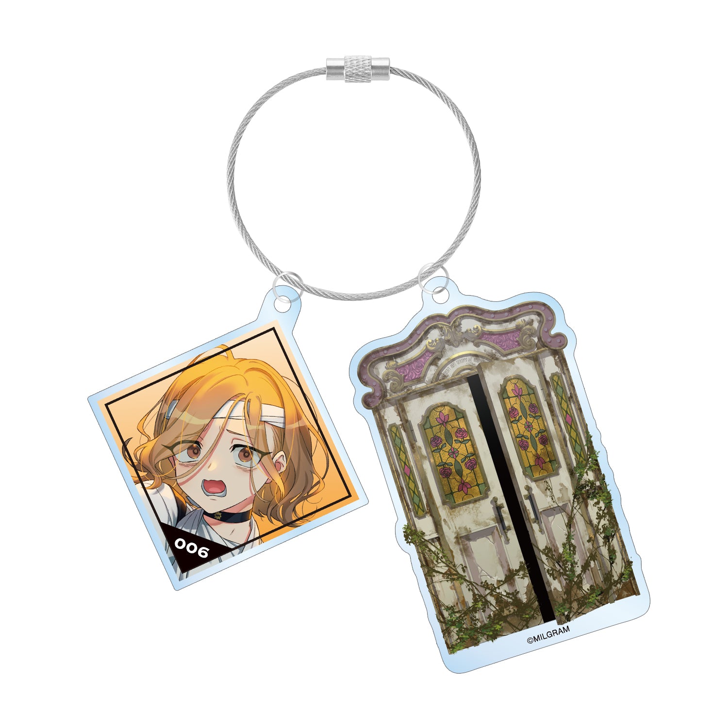 (Goods - Key Chain) MILGRAM Mahiru (Daisuki) Cover Art Ver. Twisted Cable BIG Acrylic Key Chain