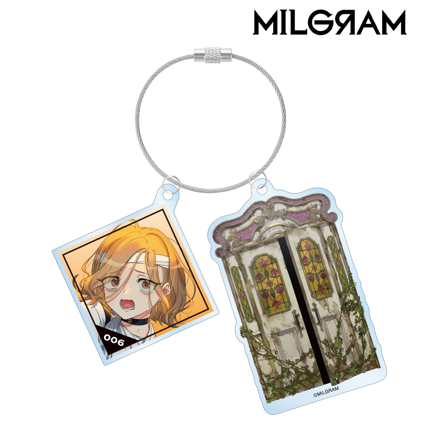 (Goods - Key Chain) MILGRAM Mahiru (Daisuki) Cover Art Ver. Twisted Cable BIG Acrylic Key Chain