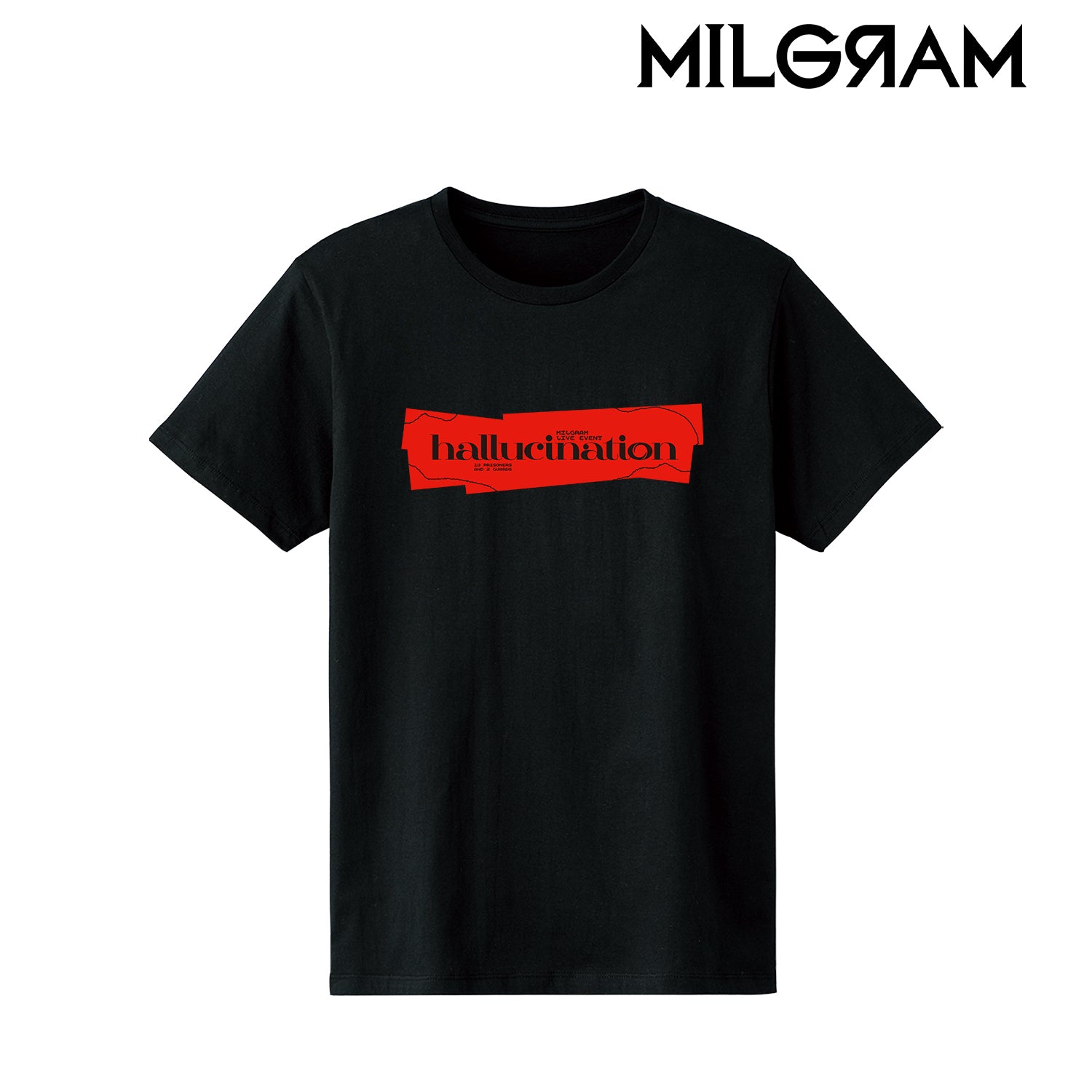 (Goods - T-Shirt) MILGRAM LIVE EVENT hallucination Offical T-Shirt Unisex (Size/Free)