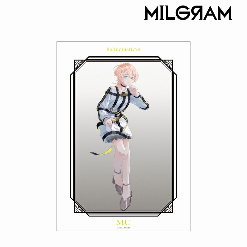 (Goods - Poster) MILGRAM LIVE EVENT A3 Matte Finished Poster hallucination Ver. Feat. Exclusive Art Mu