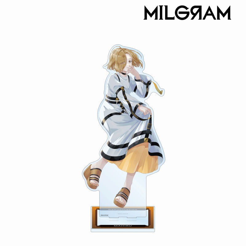 (Goods - Stand Pop) MILGRAM LIVE EVENT Jumbo Acrylic Stand hallucination Ver. Feat. Exclusive Art Mahiru