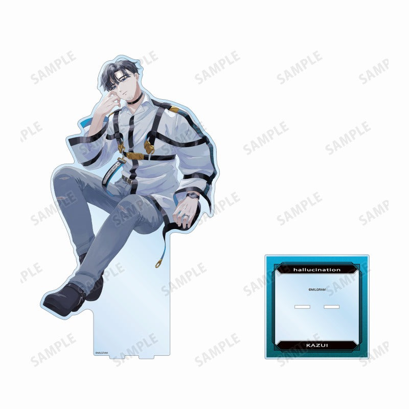 (Goods - Stand Pop) MILGRAM LIVE EVENT Jumbo Acrylic Stand hallucination Ver. Feat. Exclusive Art Kazui