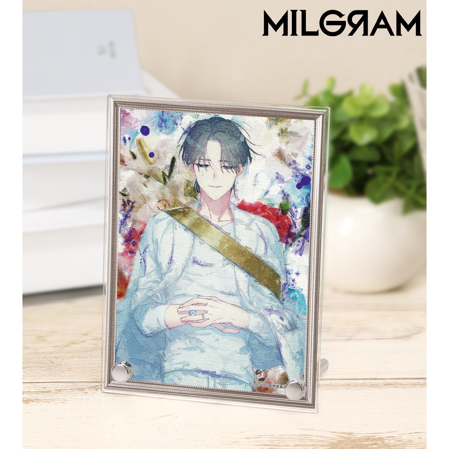 (Goods - Ornament) MILGRAM Shidou grunge CANVAS A6 Acrylic Panel