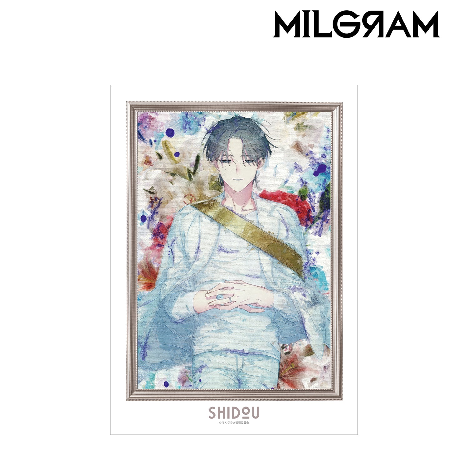 (Goods - Tapestry) MILGRAM Shidou grunge CANVAS A3 Matte Poster