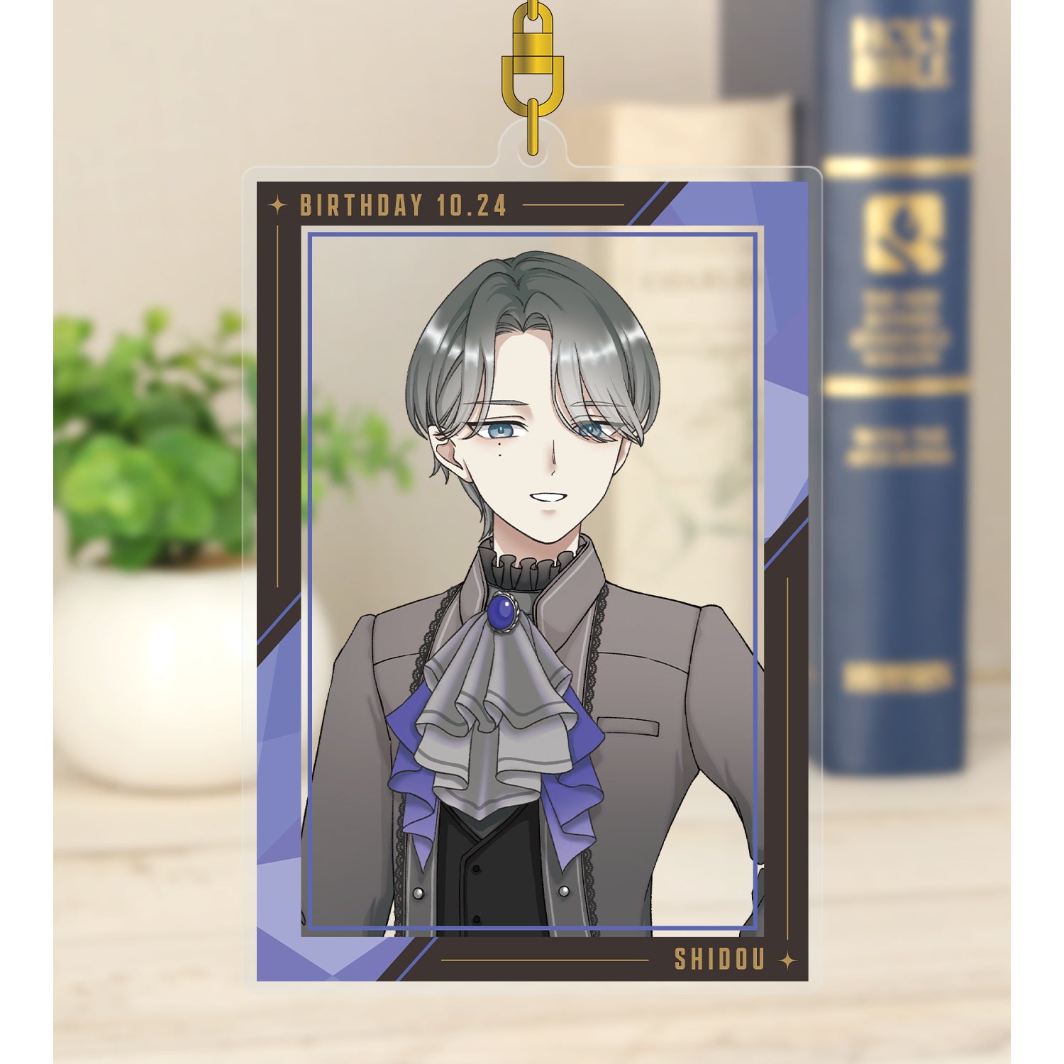 (Goods - Keychain) MILGRAM Exclusive Art Shidou Birthday ver. Vol.2 BIG Acrylic Keychain