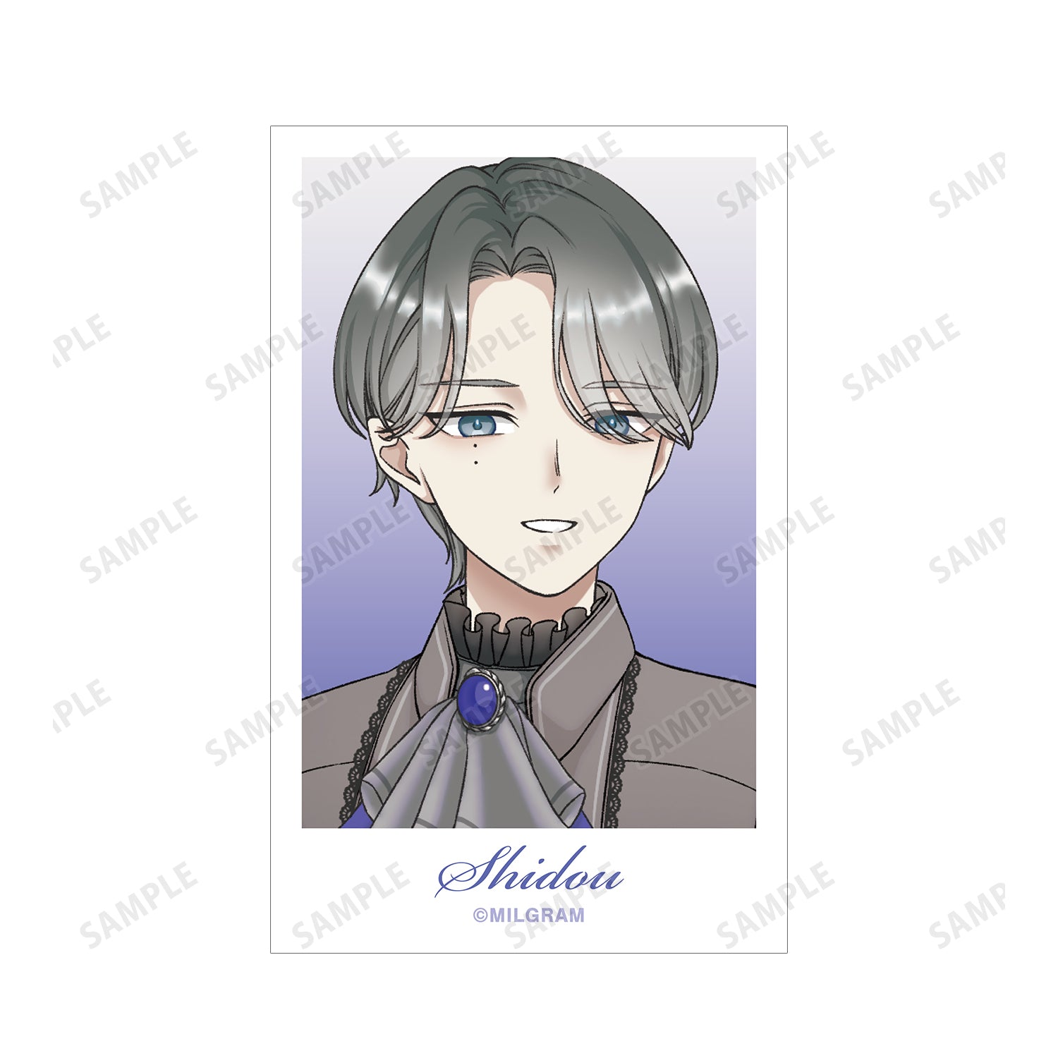 (Goods - Card) MILGRAM Exclusive Art Shidou Birthday ver. Vol.2 Instand Photo Style Art Card Set of 2