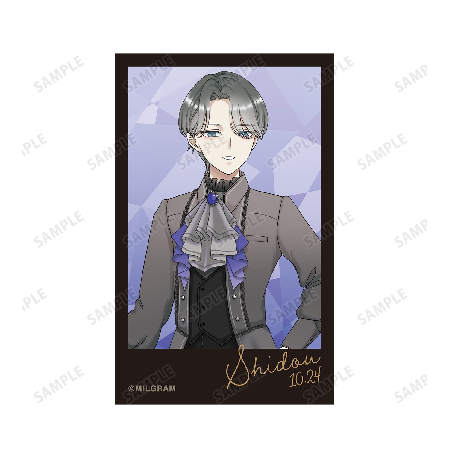 (Goods - Card) MILGRAM Exclusive Art Shidou Birthday ver. Vol.2 Instand Photo Style Art Card Set of 2