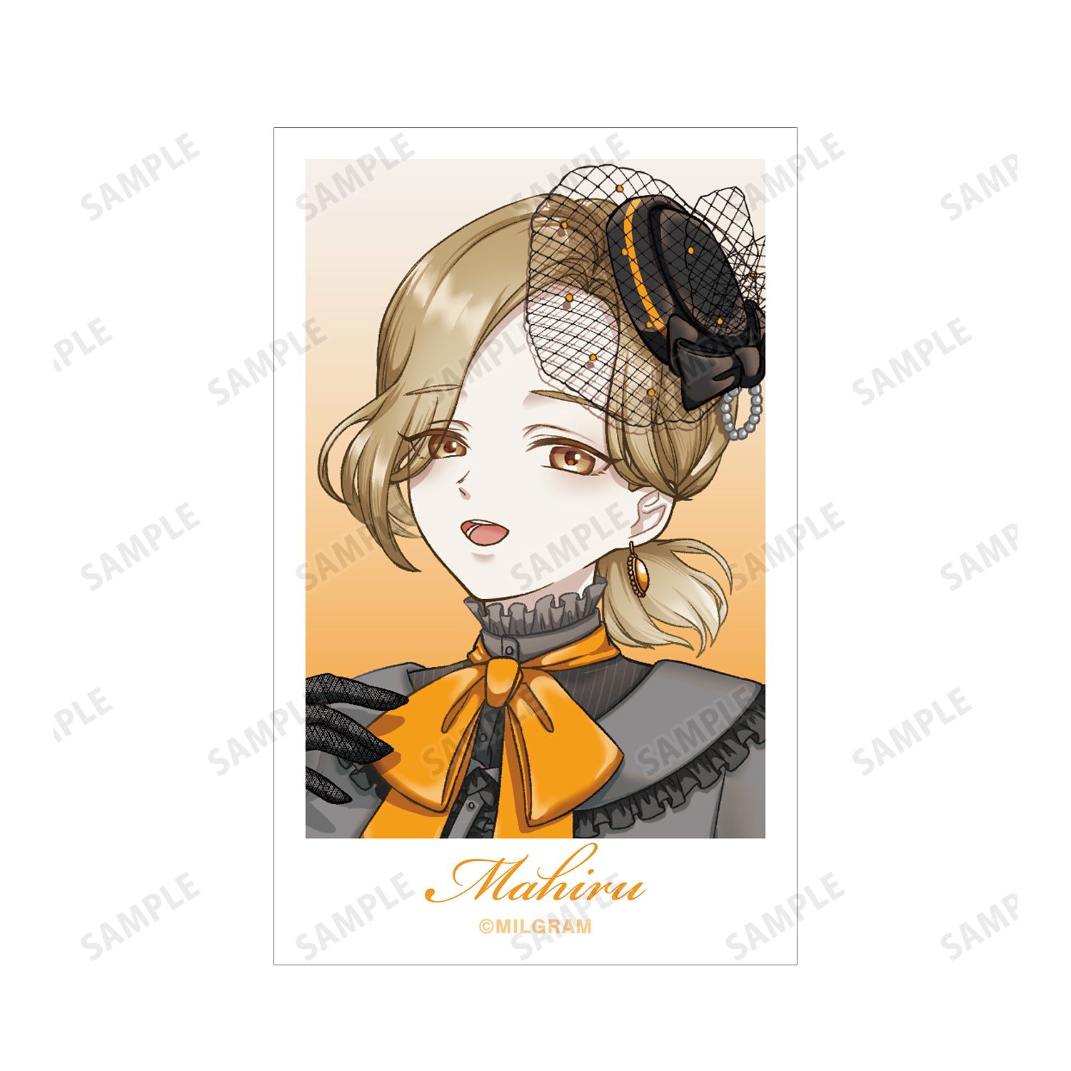 (Goods - Card) MILGRAM Exclusive Art Mahiru Birthday ver. Vol.2 Instant Photo Style Art Card Set of 2