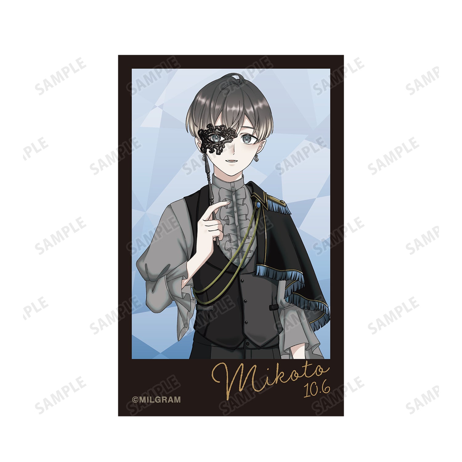 (Goods - Card) MILGRAM Exclusive Art Mikoto Birthday ver. Vol.2 Instant Photo Syle Art Card Set of 2