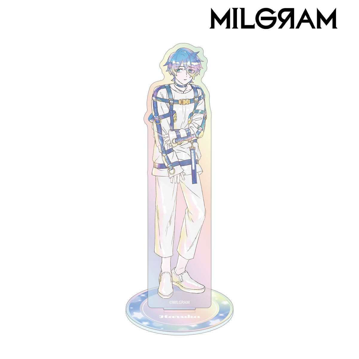 (Goods - Acrylic Stand) MILGRAM Haruka Ani-Art KAWAII label Iridescent Acrylic Stand