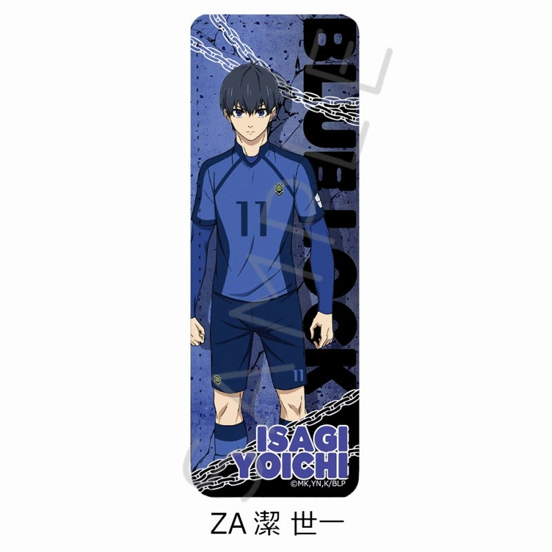 (Goods - Badge) Blue Lock TV Anime Leather Badge (Long) ZA (Yoichi Isagi)