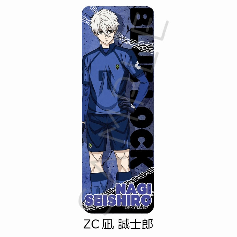 (Goods - Badge) Blue Lock TV Anime Leather Badge (Long) ZC (Seishiro Nagi)