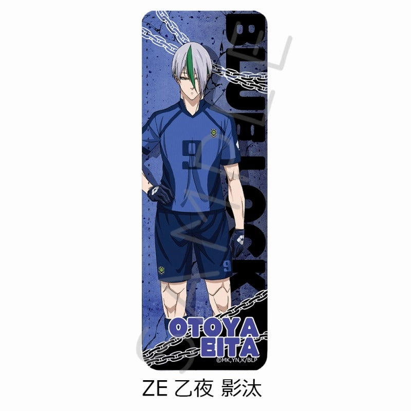 (Goods - Badge) Blue Lock TV Anime Leather Badge (Long) ZE (Eita Otoya)