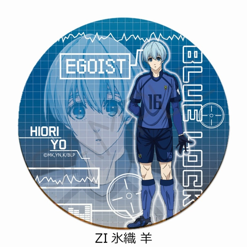 (Goods - Coaster) Blue Lock TV Anime Leather Coaster ZI (Yo Hiori)