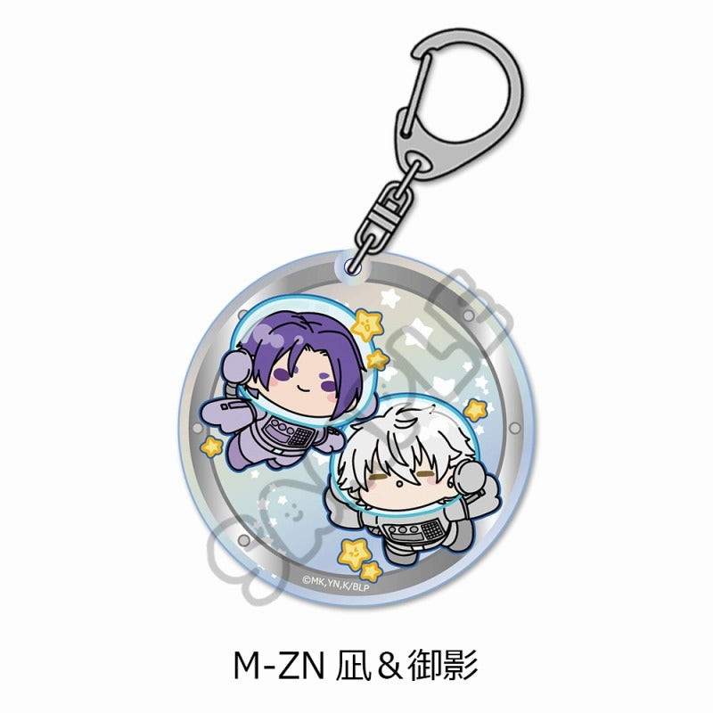 (Goods - Key Chain) Blue Lock TV Anime Acrylic Key Chain M-ZN (Seishiro Nagi & Reo Mikage)