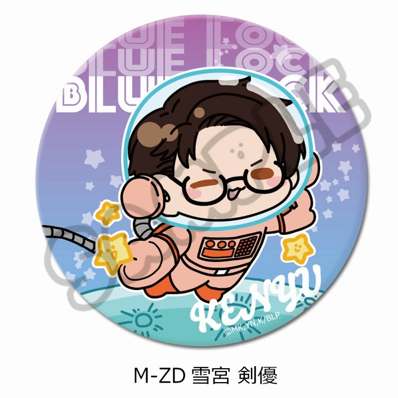 (Goods - Badge) Blue Lock TV Anime 3way Button Badge M-ZD (Kenyu Yukimiya)