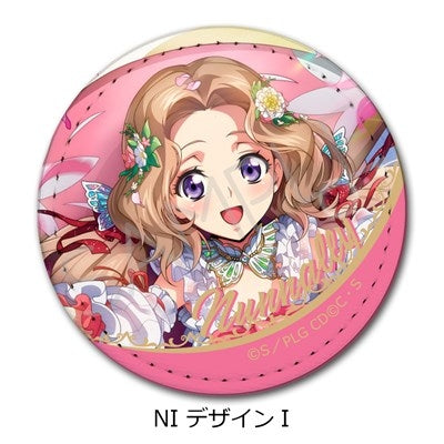 (Goods - Badge) CODE GEASS Lelouch of the Rebellion Leather Badge (Round ) NI (Design I) (animate Advance Sales)
