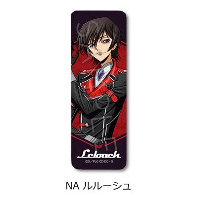 (Goods - Badge) CODE GEASS Lelouch of the Rebellion Leather Badge (Long ) NA (Lelouch) (animate Advance Sales)