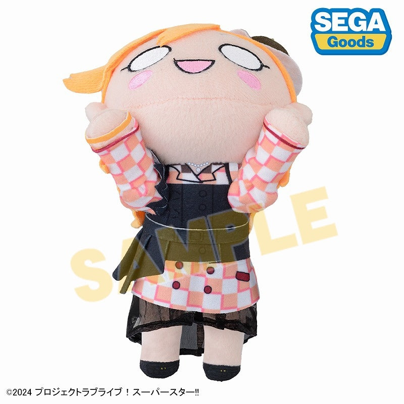 (Goods - Plush) Love Live! Superstar!! Nesoberi Plush "Kanon Shibuya - Let's be ONE" (S)