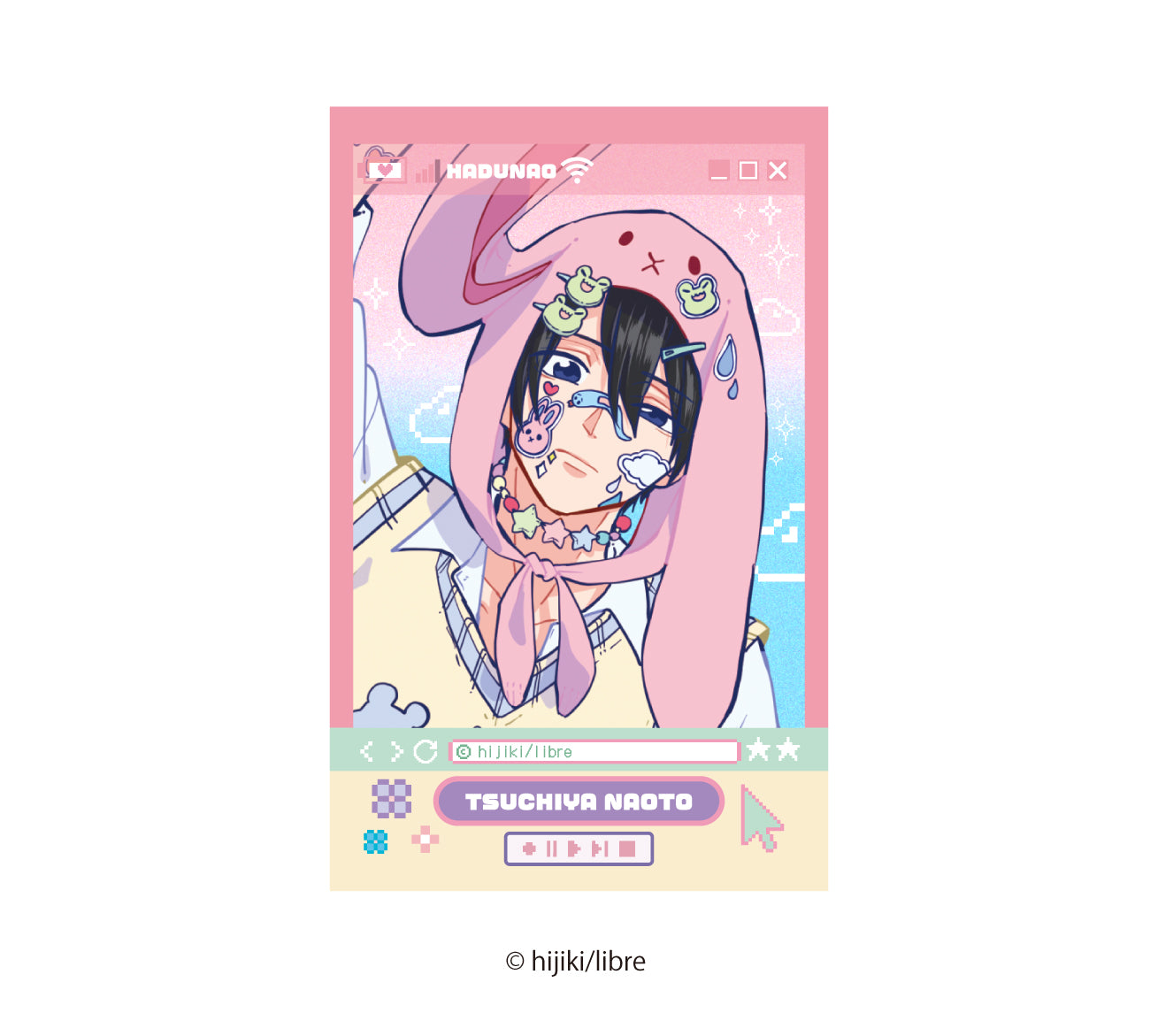 (1BOX=10)(Goods - Card) Let me hate you Random Instant Photo Style Card