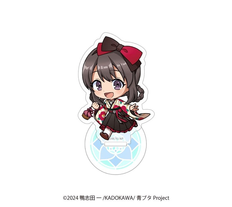 (1BOX=6)(Goods - Acrylic Stand) Rascal Does Not Dream of Santa Claus Chibi Acrylic Stand