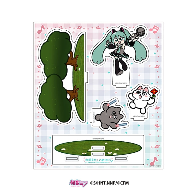 (Goods - Acrylic Stand) Hatsune Miku x Nmeneko Hatsune Miku x Nmeneko Diorama Style Acrylic Stand (KV)