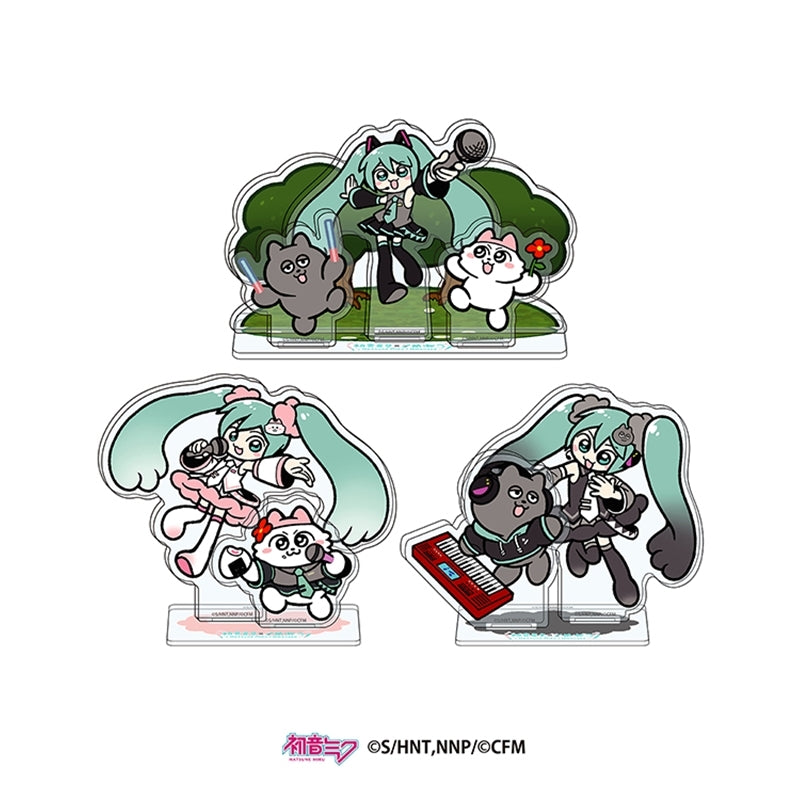 (Goods - Acrylic Stand) Hatsune Miku x Nmeneko Hatsune Miku x Nmeneko Diorama Style Acrylic Stand (KV)