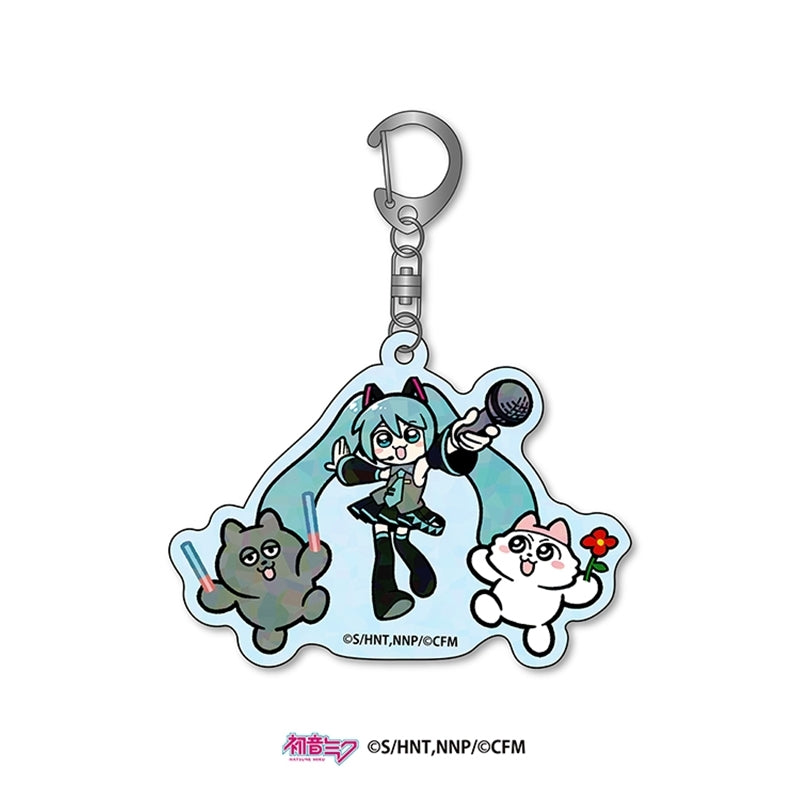 [※Blind](Goods - Keychain) Hatsune Miku x Nmeneko Hatsune Miku x Nmeneko Trading Acrylic Keychain (5 Types Total)