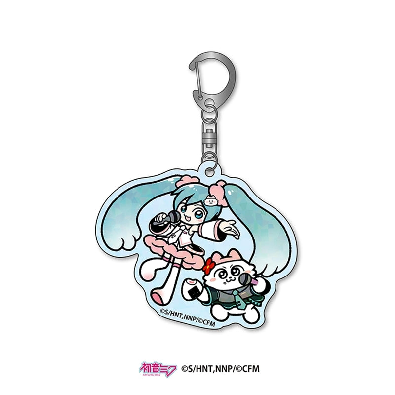 [※Blind](Goods - Keychain) Hatsune Miku x Nmeneko Hatsune Miku x Nmeneko Trading Acrylic Keychain (5 Types Total)