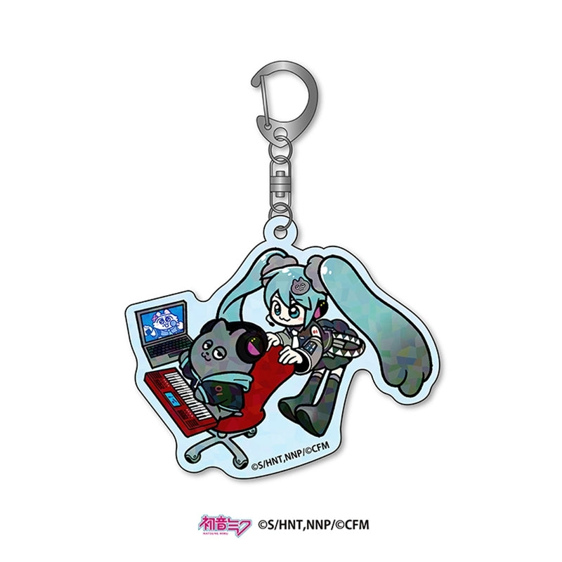 [※Blind](Goods - Keychain) Hatsune Miku x Nmeneko Hatsune Miku x Nmeneko Trading Acrylic Keychain (5 Types Total)