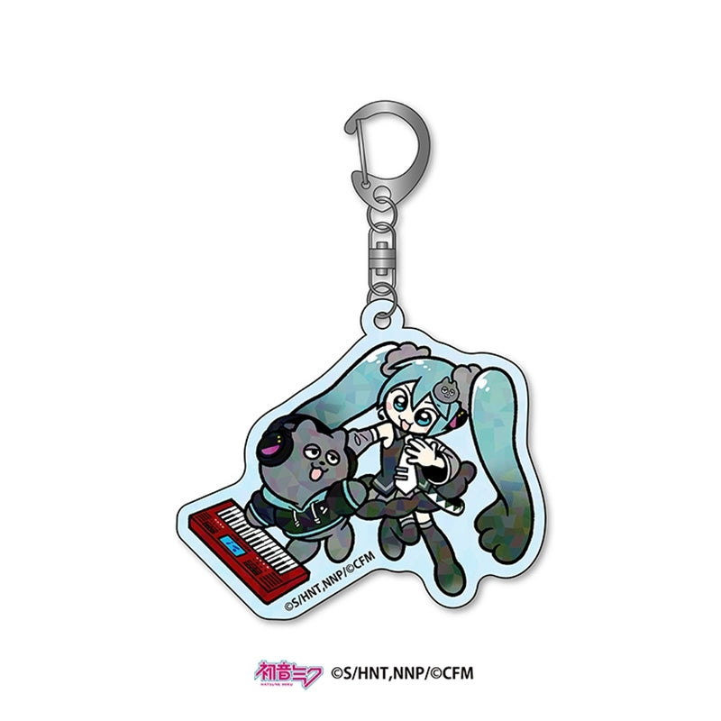 [※Blind](Goods - Keychain) Hatsune Miku x Nmeneko Hatsune Miku x Nmeneko Trading Acrylic Keychain (5 Types Total)