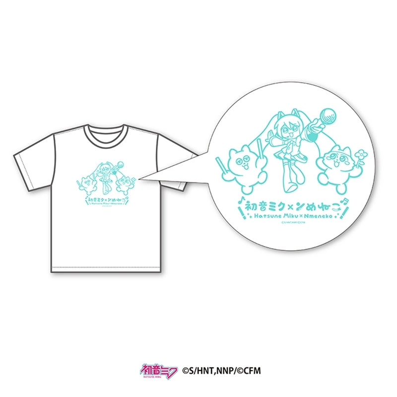 (Goods - Shirt) Hatsune Miku x Nmeneko Hatsune Miku x Nmeneko T-shirt