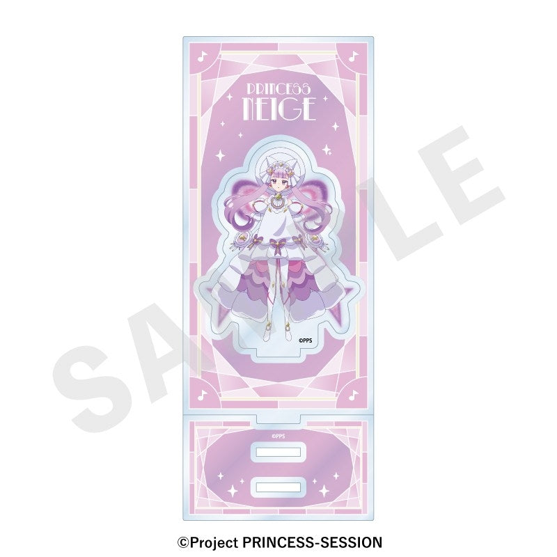 (Goods - Stand Pop) Original TV Anime - Princession Orchestra - favorite series - Acrylic Stand with Background (Princess Neige)